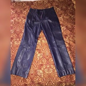 Vintage Genuine Leather Pants